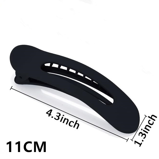 Pinzas para el pelo de la serie mate transfronteriza de Amazon, pinzas de pico de pato, pinzas laterales para el cabello suelto, pinzas modernas, lindas y versátiles al por mayor.