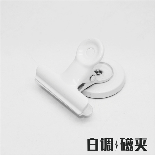 ins style metal magnet clip magnetic clip sealing refrigerator sticker note message storage magnet grid photo clip