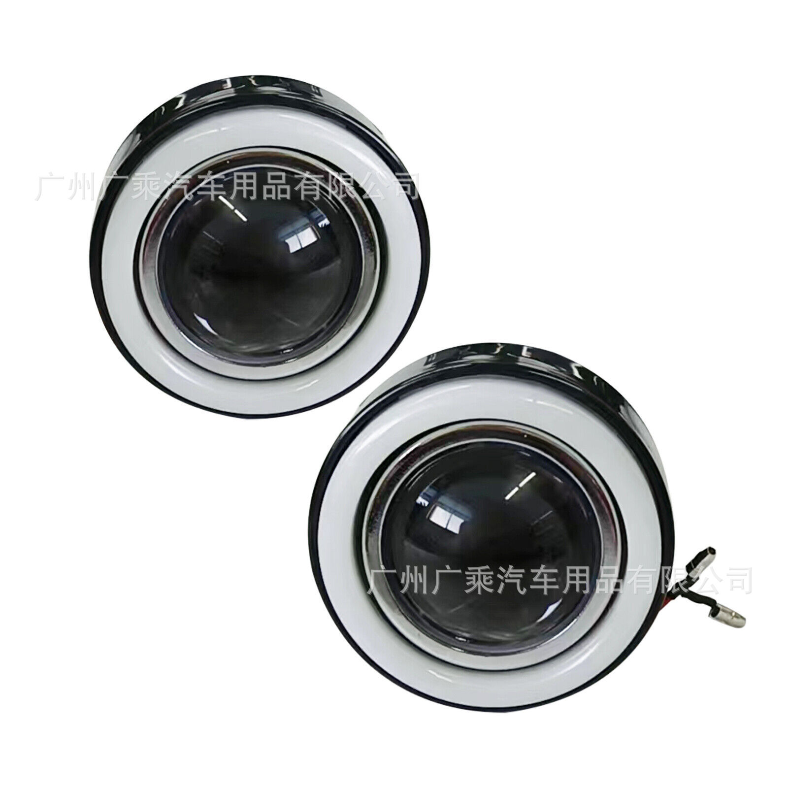 Adecuado para Honda 16-22 cívica luz antiniebla Ángel ojo niebla cambio delantero niebla lámpara LED lente Ángel ojo