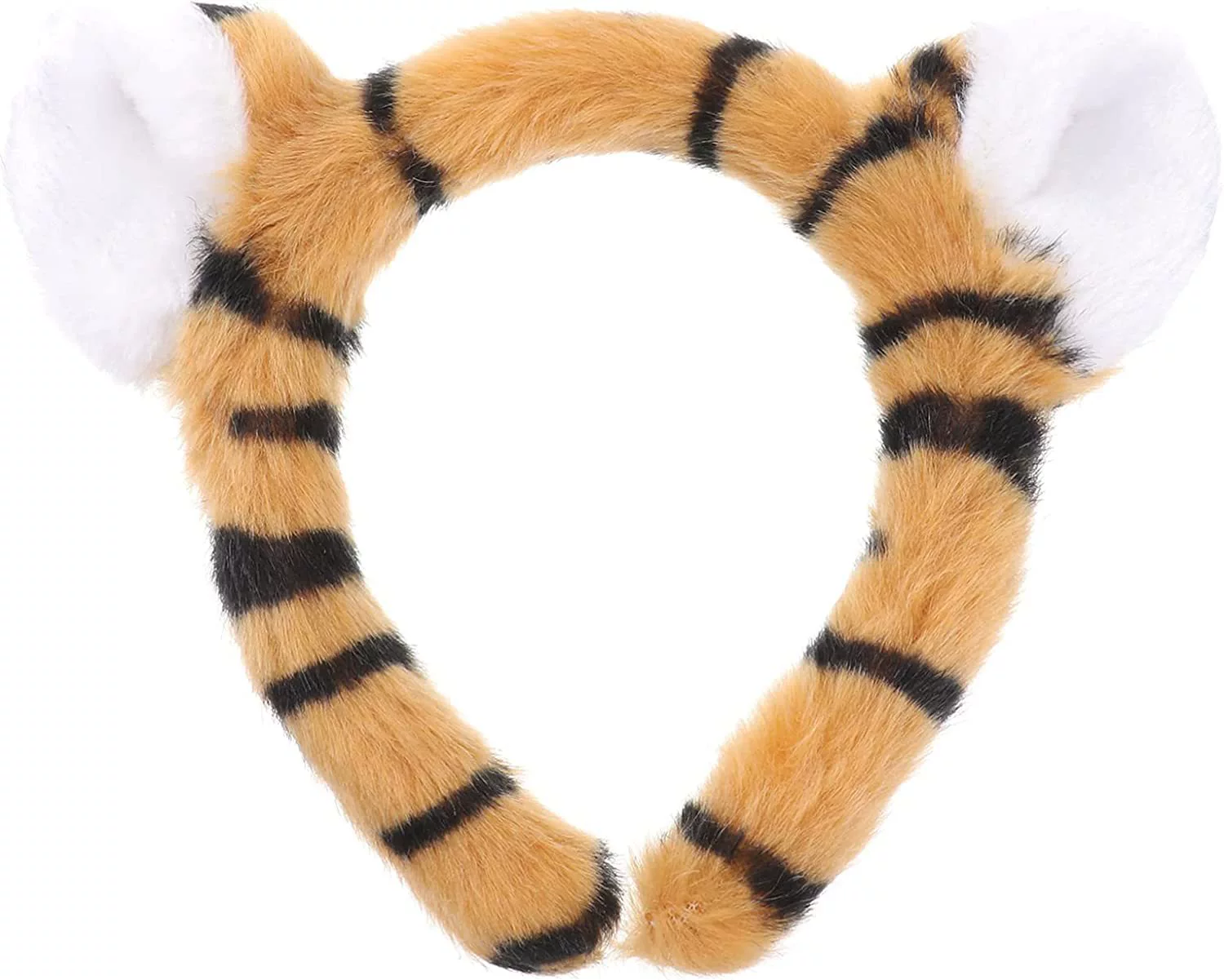 Cute fashionable headband, hair accessory, tiger