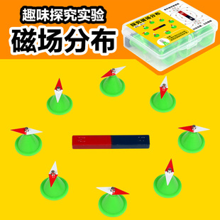 Magnet experiment suit small magnetic needle exploration magnetic field distribution North needle simple compass scientific experiment material