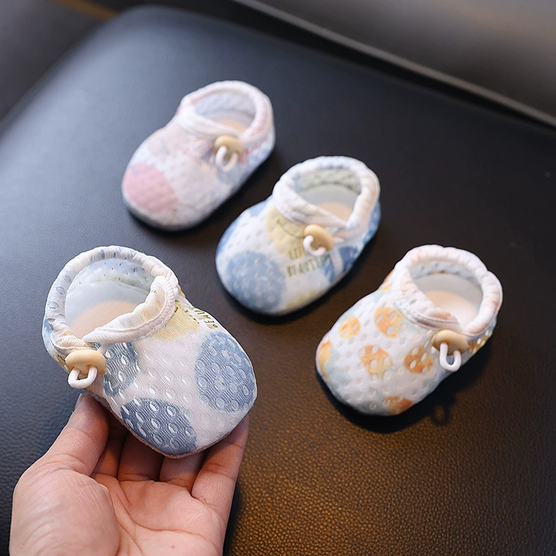 Детские летние сетчатые сандалии дышащие тонкие и легкие туфли