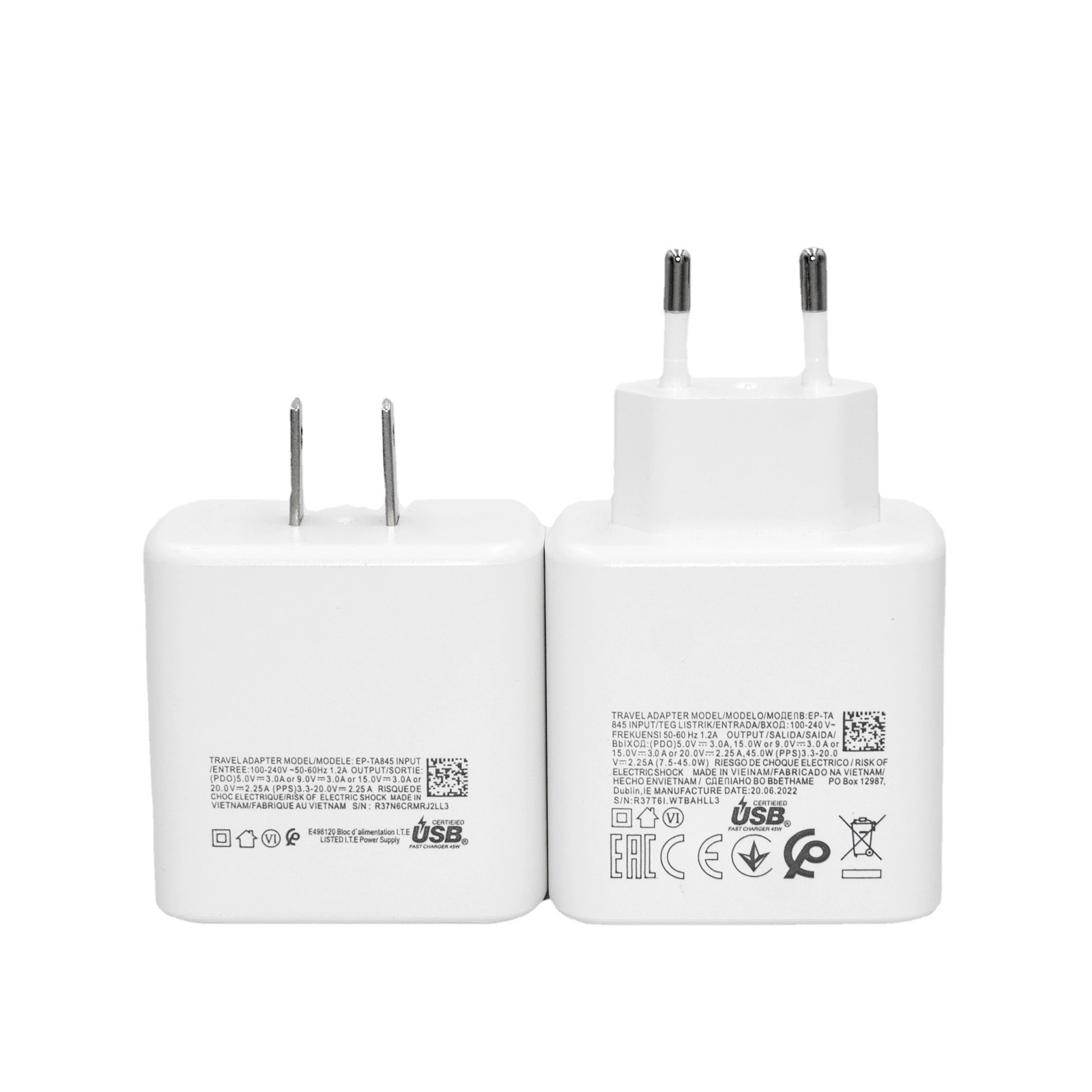Samsung совместимая мобильная зарядка, зарядка, 21S, S22, 45W