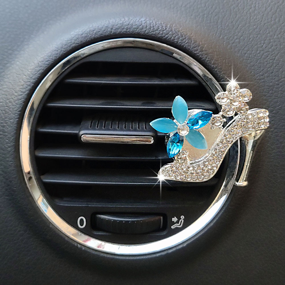 레이크 블루 하이힐