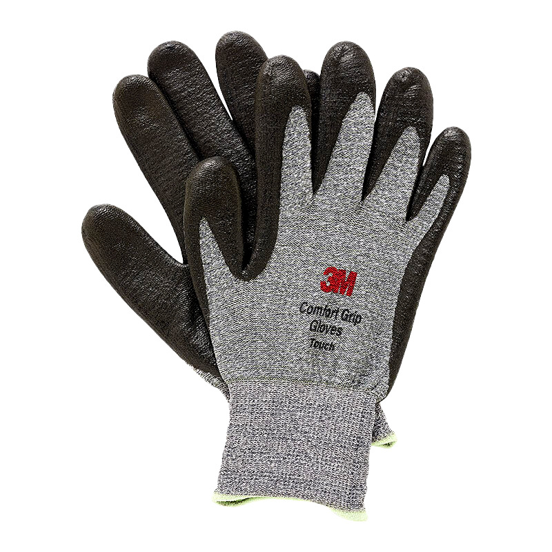 3M de caucho nitrilo antideslizante resistente al desgaste de jardinería guantes de trabajo de nylon al por mayor sitio de construcción de trabajo guantes de la pantalla táctil