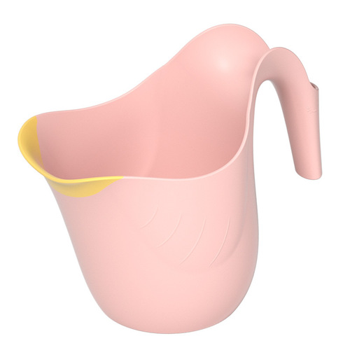 Smooth Home Daily Use Baby Bathroom Bath Shampoo Spoon Large Capacity One-Piece Multifunctional Easy Bath Spoon