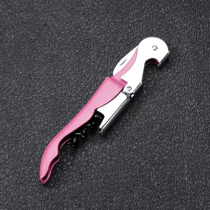 Seahorse Bottle Opener Paddle — Universal stainless steel corkscrew, color options