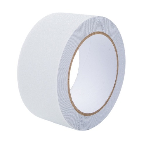 Step anti-slip mat white transparent anti-slip tape sand surface wear-resistant and waterproof 5CMX5M stair anti-slip tape