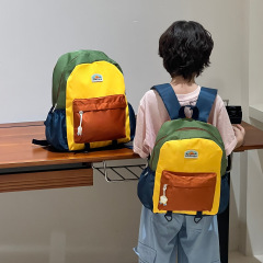 夏季新款儿童双肩包轻便研学休闲小书包幼儿园男女童出游户外背包