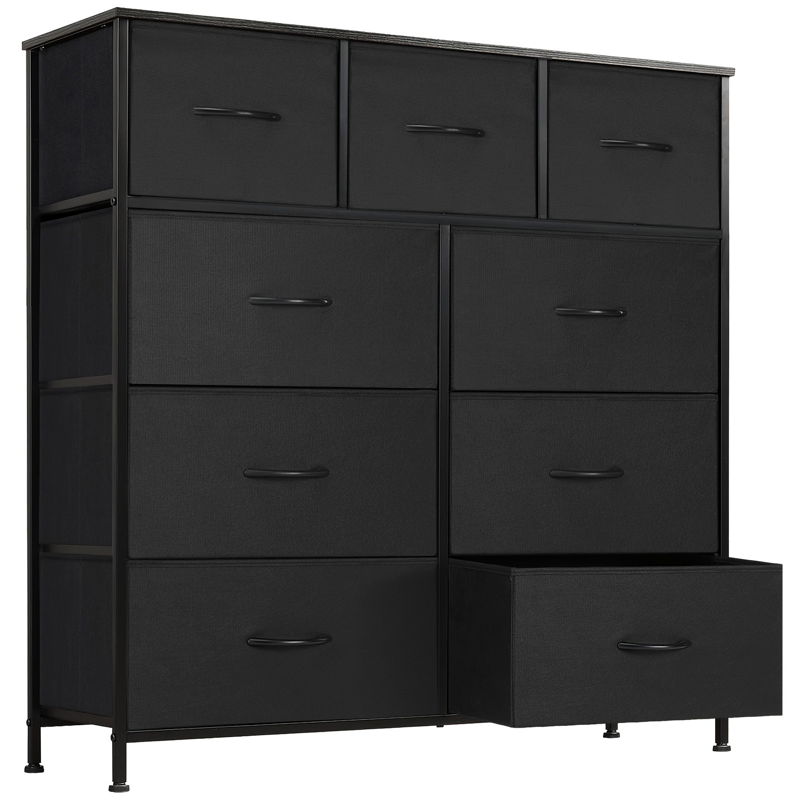 Wooden Storage Cabinet Nine Drawer Storage Cabinet with Cross-border