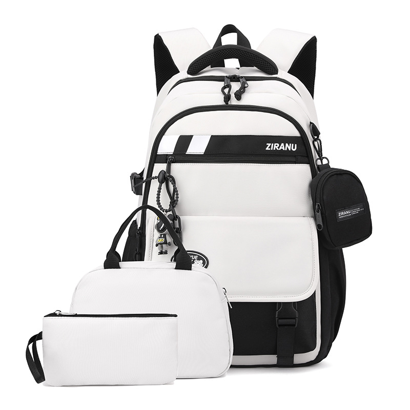 Mochila escolar de pez Natural para hombre, mochila ligera de gran capacidad para escuela primaria, mochila universitaria de alta calidad para niña