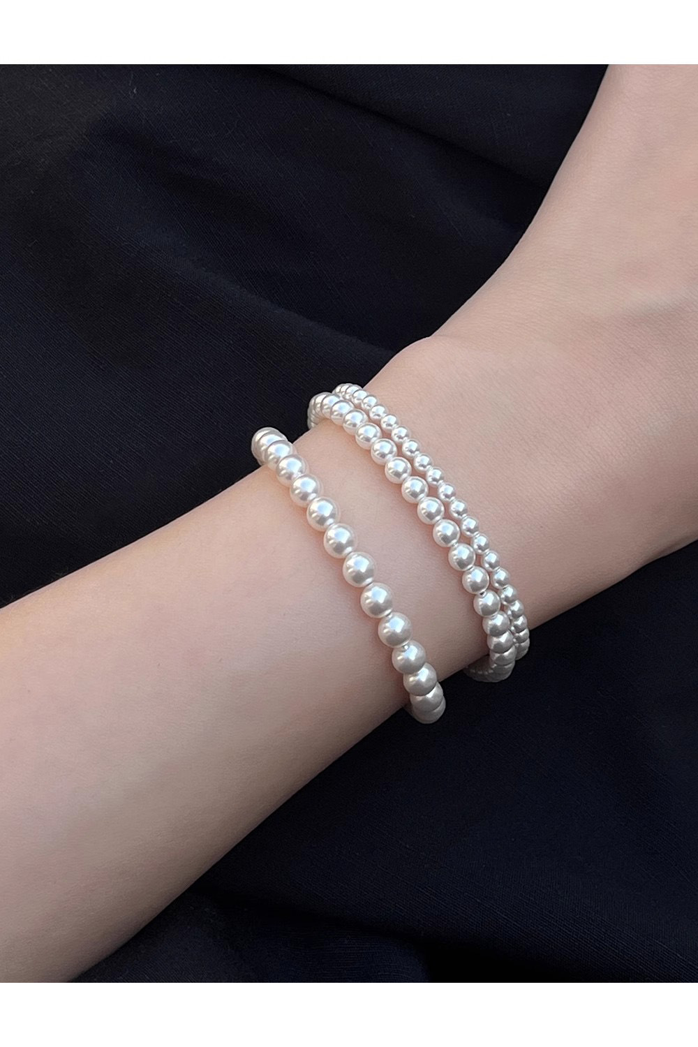 3g Weight Bracelets Classification 925 sterling silver Chain Material Beaded Chain Chain Type 1 Piece Quantity Daily Occasion 925 Sterling Silver, Imitation Pearl Material Geometric Pattern All Seasons Season Women's Gender Basic Style 1 Piece 925 Sterling Silver Geometric 925 Sterling Silver Beaded Chain Bracelets 4