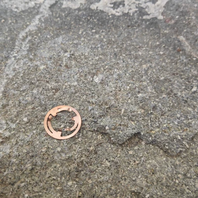 Processing, Beryllium Bronze Sheet – Motorcycle Key