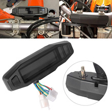 摩托车改装时速表 转速表 油量表 高清液晶多功能数字电子仪表