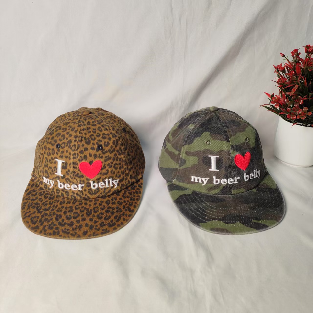 American Style New Hat Leopard Print Camouflage Soft Top Baseball For Men And Women Spring Summer Slimming Duckbill Cap_voghion.com