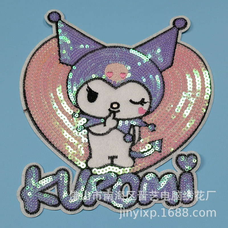 Саниpо мультфильм Югui пёс 쿠로미 Мерте Титу пёс Набор фраг Embroidery файл нашивка нашивка нити вышивки