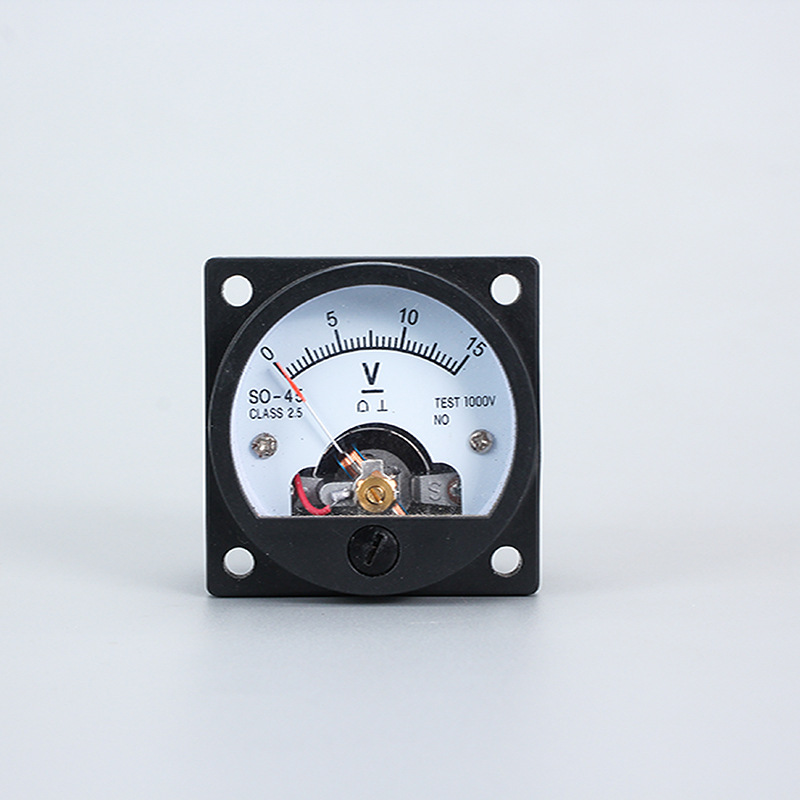 SO-45型圆形指针式电流电压表3A 5A 450V 300A船用电流电压表批发