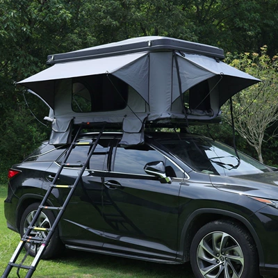 Avtomobil dam çadırları, Tent Quick-Open Suv Hard-Shell - four-windows-gray-cloth-body-gray-curtain-3