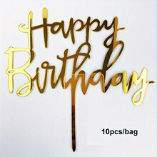 O 98017 Happy Birthday Cake Topper ���յ���װ�� ŷ���羳