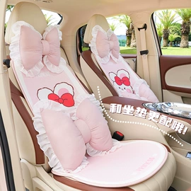 座垫、座套;头枕;车用纸巾盒