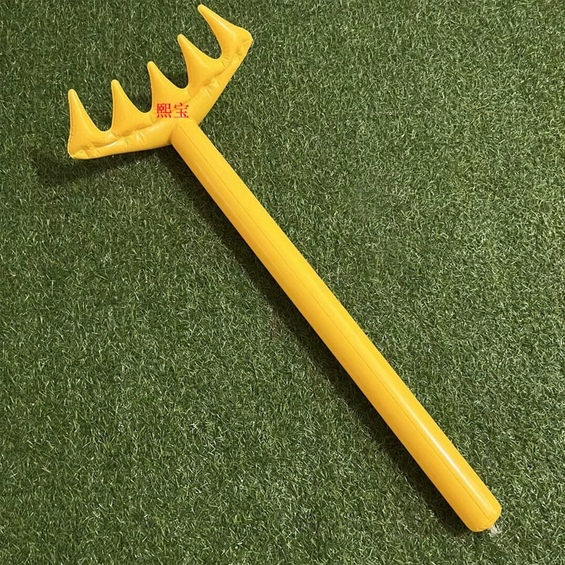 Производитель предлагает индивидуальные надувные грабли для ногтей из ПВХ для вечеринок, сценических выступлений и поддержки.