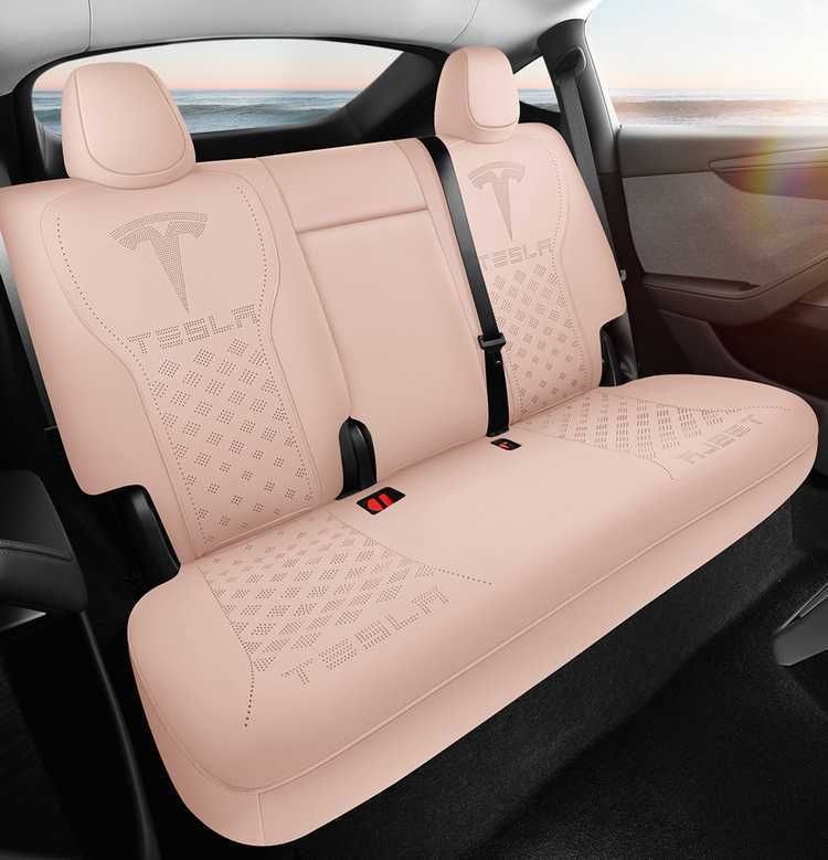 23-2526 Tesla Model Y/Huanxin 3 Special Car Seat Cushion Four-Season Seat Cover Half-Pack Non-Warping Seat Cover