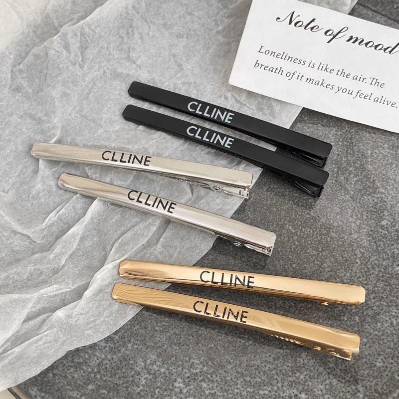 Versión coreana de otoño y invierno lateral de alto grado temperamento frío viento fría clips para el cabello de las mujeres red clips bordes rojos clips una palabra clips bb al por mayor