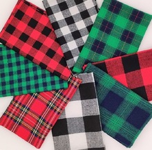 外贸热销8片组合格子布料圣诞节 情人节布组DIY手工拼布现货批发