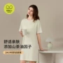 中长款短袖罩杯文胸家居服