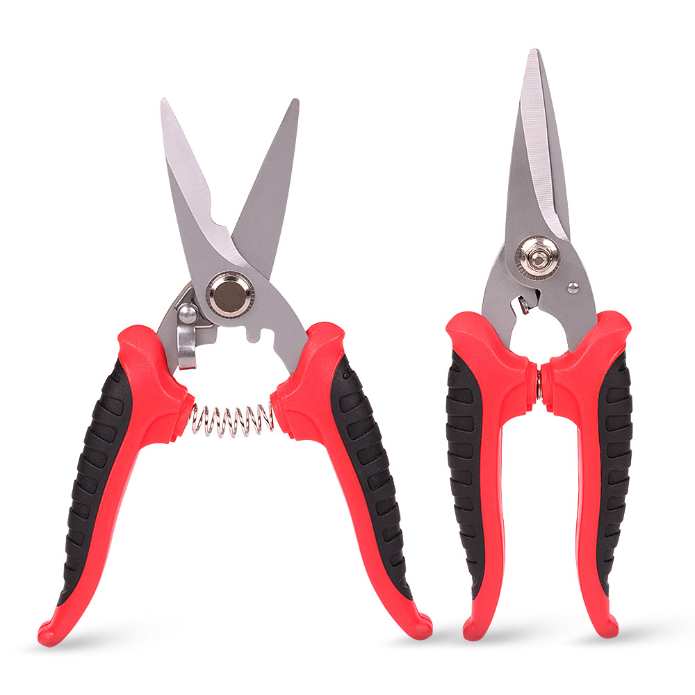 热销防滑手柄园艺剪刀 果树摘果剪刀果枝树枝修枝剪 园林花园工具