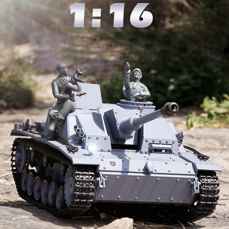 Henglong Fighting RC Toy Car with Large Tank 4