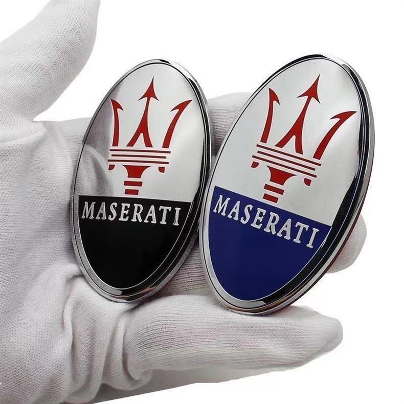 Suitable for Maserati hood emblems, front car emblems, Ghibli, Quattroporte, and Levante front car emblems, for modification purposes