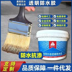 透明防水接着剤キッチンとバスルーム防水コーティングアクリル内外壁ブロックフリー防水材料卸売
