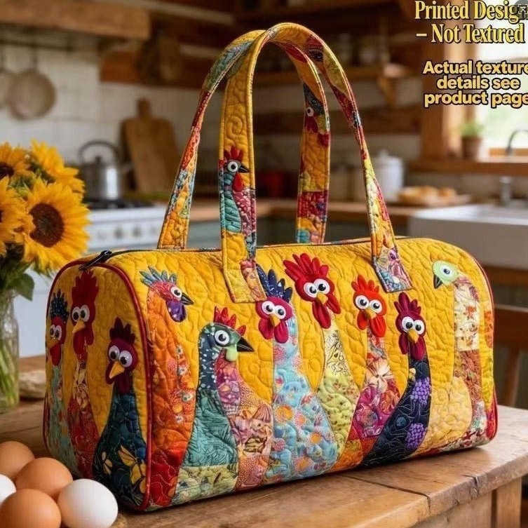 3D Printed Cross-Border Independent Station New Hawaiian Series Travel Bag Fashion Printed Women's Yoga Bag Handbag
