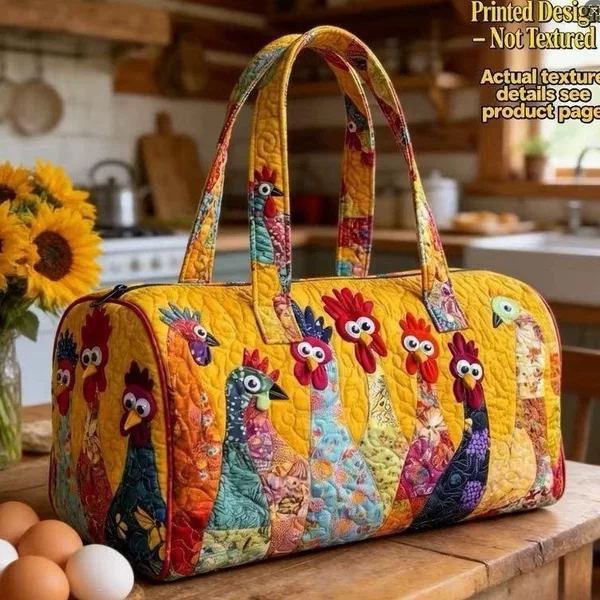 3D Printed Cross-Border Independent Station New Hawaiian Series Travel Bag Fashion Printed Women's Yoga Bag Handbag