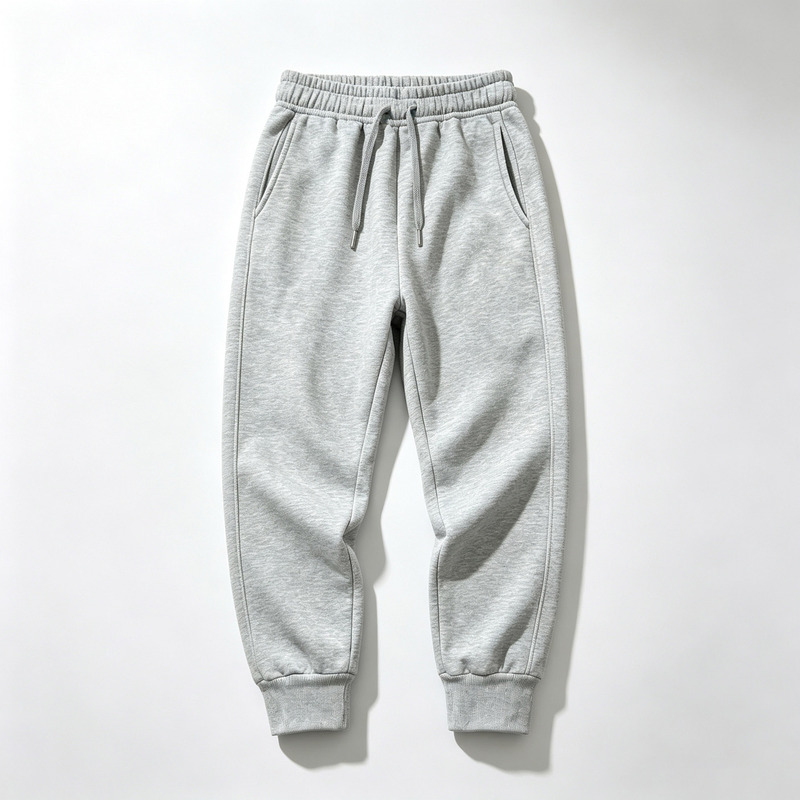 Cross-border supply of custom-printed and embroidered new casual pants, European size sports casual trousers, men's sweatpants Cross-border supply of custom-printed and embroidered new casual pants, European size sports casual trousers, men's sweatpants
