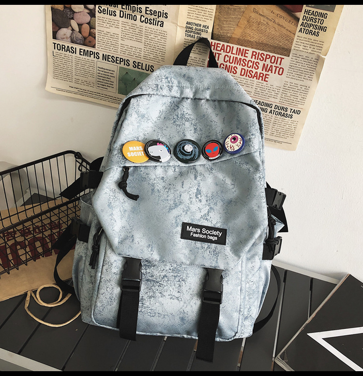 Korean Simple Large Capacity Casual Backpack display picture 15