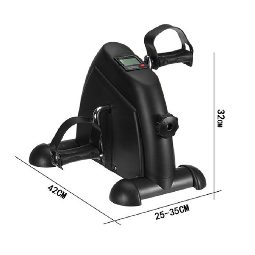 Home Mini Fitness Bike Step Machine Leg Trainer Senior Recovery Pedal Machine Weight Loss Exercise Fitness Equipment