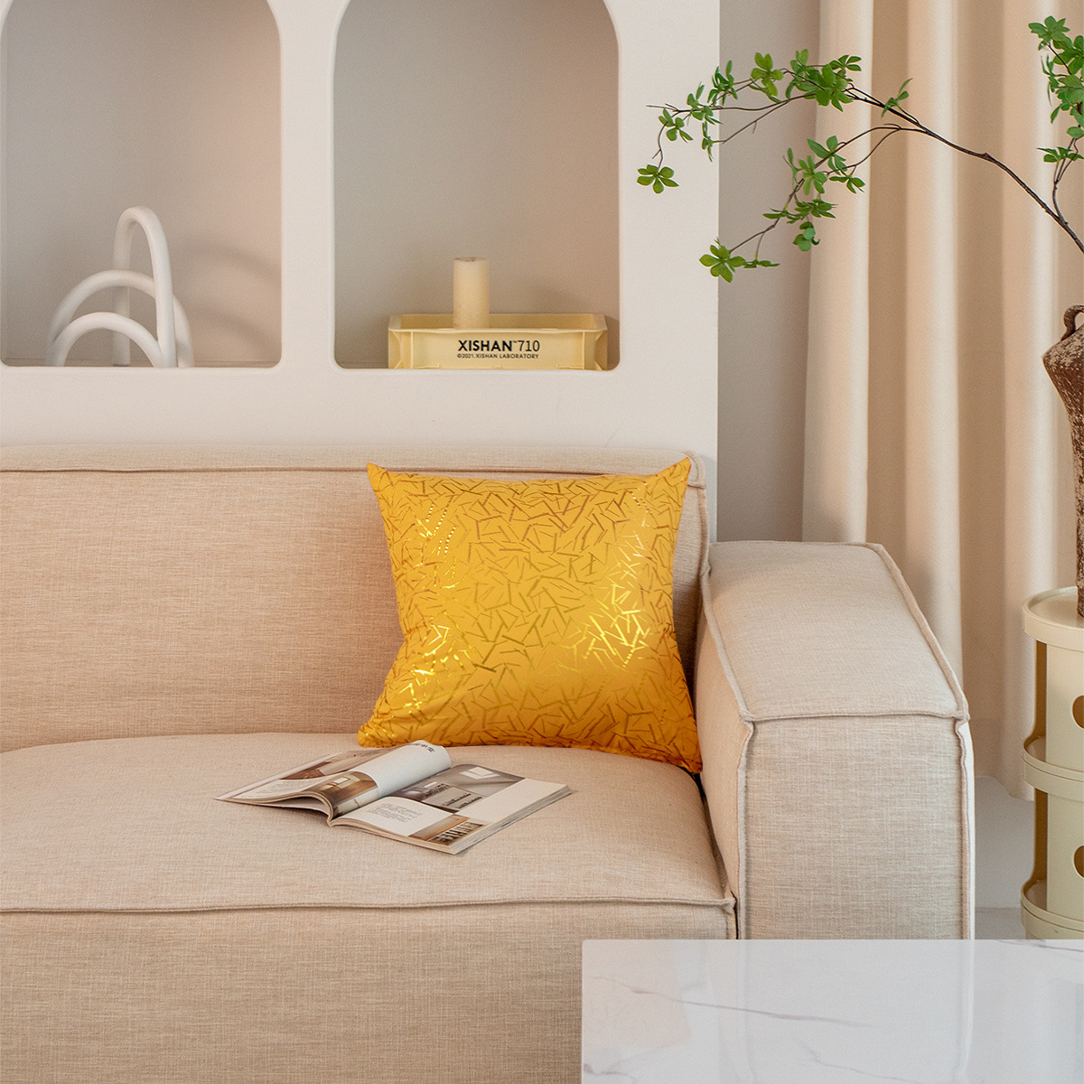 SHEIN Cross-border Hot Sale Pillow Cover Nordicins simple sofá de oficina Pillow Cover sin núcleo de almohada