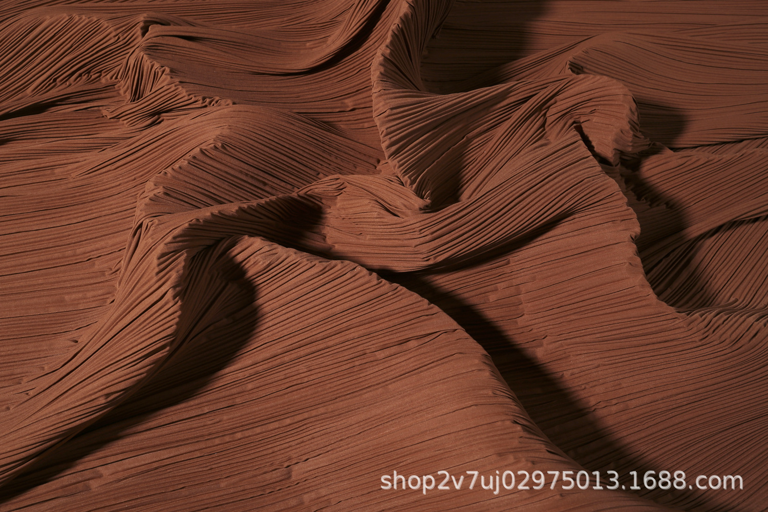 三宅一生シワ生地布地diy三宅一生背景装饰画圧シワ生地レモン布坊