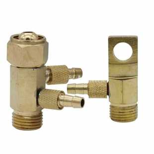6E3Xwp-18 Argon Arc Welding Machine Gas-To-Water Connector Gas Cooling to Water Cooling M16 Argon Arc Welding Gun Conversion Kenbi Connector