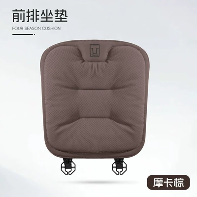 Cushion 300/400/500Hi4T Ventilated Breathable | Seat cushion, seat cover - c-style-suede-mocha-brown-tank-front-row-1-picture