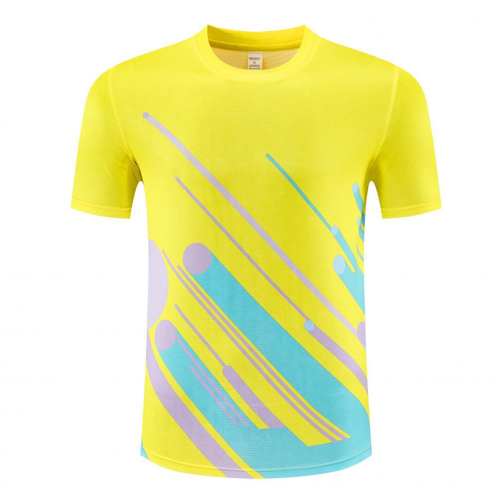 26 nuevas chaquetas de bádminton impresión instantánea de secado rápido transpirable tenis de mesa ropa de tenis de mesa marca de la misma luz