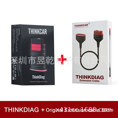 Avtomobil diaqnostika alətləri Obd2 Car - thinkdiag-new-version-original-cable-30cm