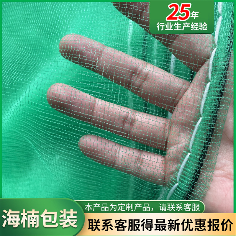 Brand New Material Coconut Date Mesh Bag Coconut Avocado Fruit and Vegetable Logistics Mesh Bag Green Round Woven Mesh Bag Manufacturer