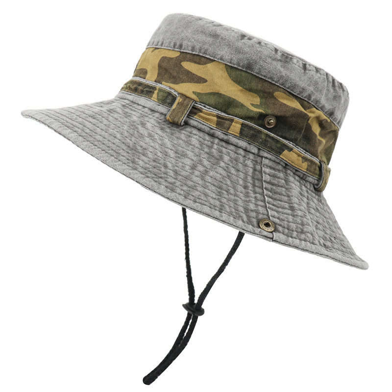 Cappello da pescatore camuffamento giapponese cotone uomo donna_voghion.com