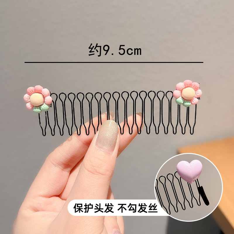 Peinado de niños pinzas de cabello para mujeres 2025 nuevo tipo de cabeza trasera máquina de cabello de tracción de peine de cabello enchufe de peinado adornamiento pinzas de cabello