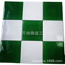 绿色冰裂纹手工砖 窑变冰裂纹瓷砖 厨房卫生间瓷砖 工厂批发
