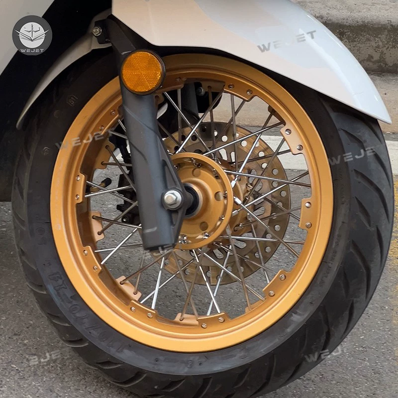 Weijie WEJET для PCX160 передняя и задняя ступица из алюминиевого сплава вакуумные спицы сетчатые колеса
