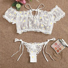 C 94724 Lace Mesh Underwear ��˿��ɴ���� �羳����ѷŷ��
